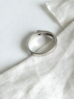 Lade das Bild in den Galerie-Viewer, *925 Sterling Silber* Vintage Bandring Galaxy (56/16)

