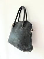 Lade das Bild in den Galerie-Viewer, *Longchamp* Handtasche Leder Anthrazit (small)
