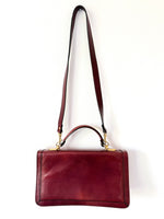 Lade das Bild in den Galerie-Viewer, Leder Tasche Classic 80s Burgundy
