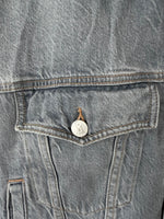 Lade das Bild in den Galerie-Viewer, *Armedangels* Jeansjacke Cropped Grau Denim (S-L)
