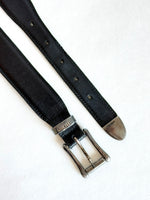 Lade das Bild in den Galerie-Viewer, *Hugo Boss* Western Gürtel Leder 90s (95-110)
