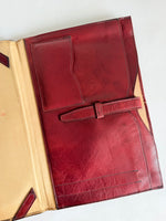 Lade das Bild in den Galerie-Viewer, *Aigner* RARE Tablet Aktentasche Leder Burgundy
