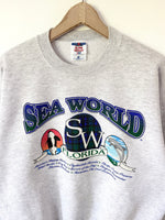 Lade das Bild in den Galerie-Viewer, Sweater 80s Sea World Florida (XL)
