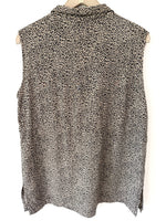 Lade das Bild in den Galerie-Viewer, Bluse Zweiteiler Leo Print (M/XL)
