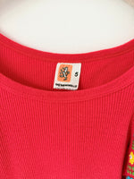 Lade das Bild in den Galerie-Viewer, RARE Shirt 70s Ballonärmel Blümchen (L)
