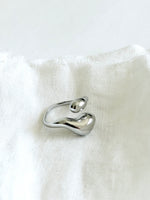 Lade das Bild in den Galerie-Viewer, Ring 14k Silber Chunky Hugs

