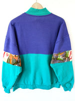 Lade das Bild in den Galerie-Viewer, *L&amp;M* Sweater 80s Merch Lila (L-XL)
