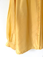 Lade das Bild in den Galerie-Viewer, *Seide* Bluse Premium Basic Hellgelb Butter (M)
