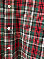 Lade das Bild in den Galerie-Viewer, *Ralph Lauren* Hemd Tartan Karo Rot Grün (L)
