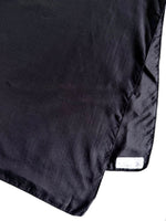Lade das Bild in den Galerie-Viewer, *Seide* Tuch 80s Premium Basic Schwarz
