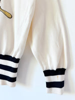 Lade das Bild in den Galerie-Viewer, *Escada* Pullover Navy Marine Stick (M-L)
