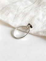 Lade das Bild in den Galerie-Viewer, *925 Sterling Silber* Vintage Ring Braun (55/15)
