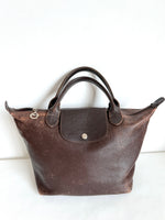 Lade das Bild in den Galerie-Viewer, *Longchamp* Handtasche Leder Braun (Medium)
