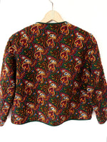 Lade das Bild in den Galerie-Viewer, *Cord* Blouson Jacke Bohemian Paisley (M)
