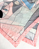 Lade das Bild in den Galerie-Viewer, *Seide* Tuch Handpainted Picasso Pastell
