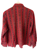 Lade das Bild in den Galerie-Viewer, *Wolle* Bluse 80s Bohemian Peter Hahn (M-L)
