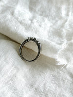 Lade das Bild in den Galerie-Viewer, *925 Sterling Silber* Vintage Ring Kristall (51/11)
