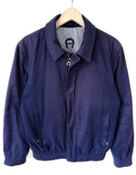 Lade das Bild in den Galerie-Viewer, *Aigner* Blouson Harrington Jacke Marine (M-L)
