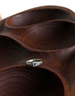Lade das Bild in den Galerie-Viewer, *925 Sterling Silber* Vintage Ring Jugendstil Blau (54/14)
