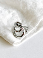 Lade das Bild in den Galerie-Viewer, Ring 14k Silber Statement Lines
