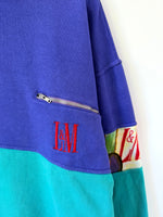 Lade das Bild in den Galerie-Viewer, *L&amp;M* Sweater 80s Merch Lila (L-XL)
