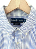 Lade das Bild in den Galerie-Viewer, *Ralph Lauren* Hemd Blau Karo (L)
