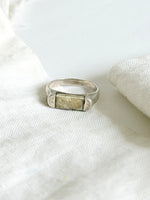 Lade das Bild in den Galerie-Viewer, *925 Sterling Silber* Vintage Siegelring Olive (49/9)
