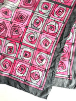 Lade das Bild in den Galerie-Viewer, *Seide* Tuch Handpainted Psychedelic Print
