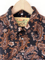 Lade das Bild in den Galerie-Viewer, Hemd 80s Bohemian Paisley Print (L)
