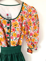 Lade das Bild in den Galerie-Viewer, *Wiesn Kollektion* Dirndl Kleid Blumen Print Neu (L)

