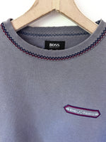 Lade das Bild in den Galerie-Viewer, *Hugo Boss* Sweater 90s Fade Grau (L-XL)
