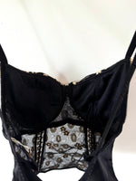 Lade das Bild in den Galerie-Viewer, *Madeleine* Bralette Corsage Lingerie Spitze (85 B)
