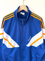 Lade das Bild in den Galerie-Viewer, *Adidas* Trainingsjacke 90s Blouson Blau Gelb (XL)
