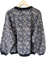 Lade das Bild in den Galerie-Viewer, Sweater 80s Bohemian Paisley Print (L)
