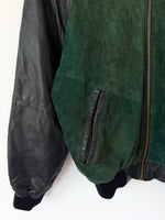 Lade das Bild in den Galerie-Viewer, RAEE Lederjacke Varsity 80s Baseball (S-M)
