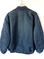 Lade das Bild in den Galerie-Viewer, *Diesel* Bomberjacke 90s Petrolblau (L-XL)
