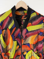 Lade das Bild in den Galerie-Viewer, Blouson Bomber 80s Crazy Pattern (M-L)
