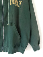 Lade das Bild in den Galerie-Viewer, *Everlast* Sweatjacke 90s Stick Grün (XL)
