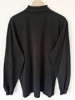 Lade das Bild in den Galerie-Viewer, *Ralph Lauren* Longsleeve Polo Schwarz Singlestitched (M-L)

