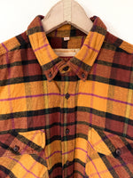 Lade das Bild in den Galerie-Viewer, Flanellhemd Overshirt Tartan Rostrot (L)
