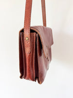 Lade das Bild in den Galerie-Viewer, *The Bridge* Ledertasche 80s Braun
