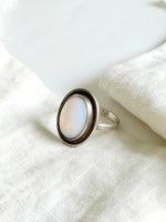 Lade das Bild in den Galerie-Viewer, *925 Sterling Silber* Vintage Ring Bohemian Opal (58/18)
