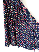 Lade das Bild in den Galerie-Viewer, Kleid 80s Obst Print Midi (S-M)

