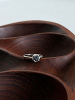 Lade das Bild in den Galerie-Viewer, *925 Sterling Silber* Vintage Ring Kristall Rainbow (56/57)
