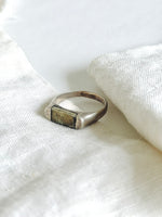 Lade das Bild in den Galerie-Viewer, *925 Sterling Silber* Vintage Siegelring Olive (49/9)
