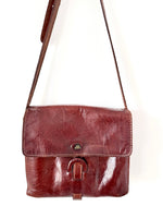 Lade das Bild in den Galerie-Viewer, *The Bridge* Ledertasche 80s Braun
