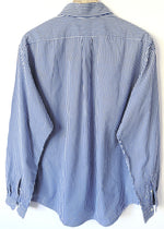 Lade das Bild in den Galerie-Viewer, *Ralph Lauren* Hemd Blockstreifen Blau (XL)
