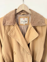 Lade das Bild in den Galerie-Viewer, *Levis* Trenchcoat Mantel Cord Kragen Workwear (M-L)
