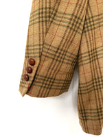 Lade das Bild in den Galerie-Viewer, *Burberry* Sakko Blazer Wolle Tartan (XL)
