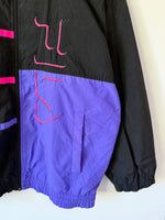 Lade das Bild in den Galerie-Viewer, *Fila* Trainingsjacke 80s Tennis Flieder (L)
